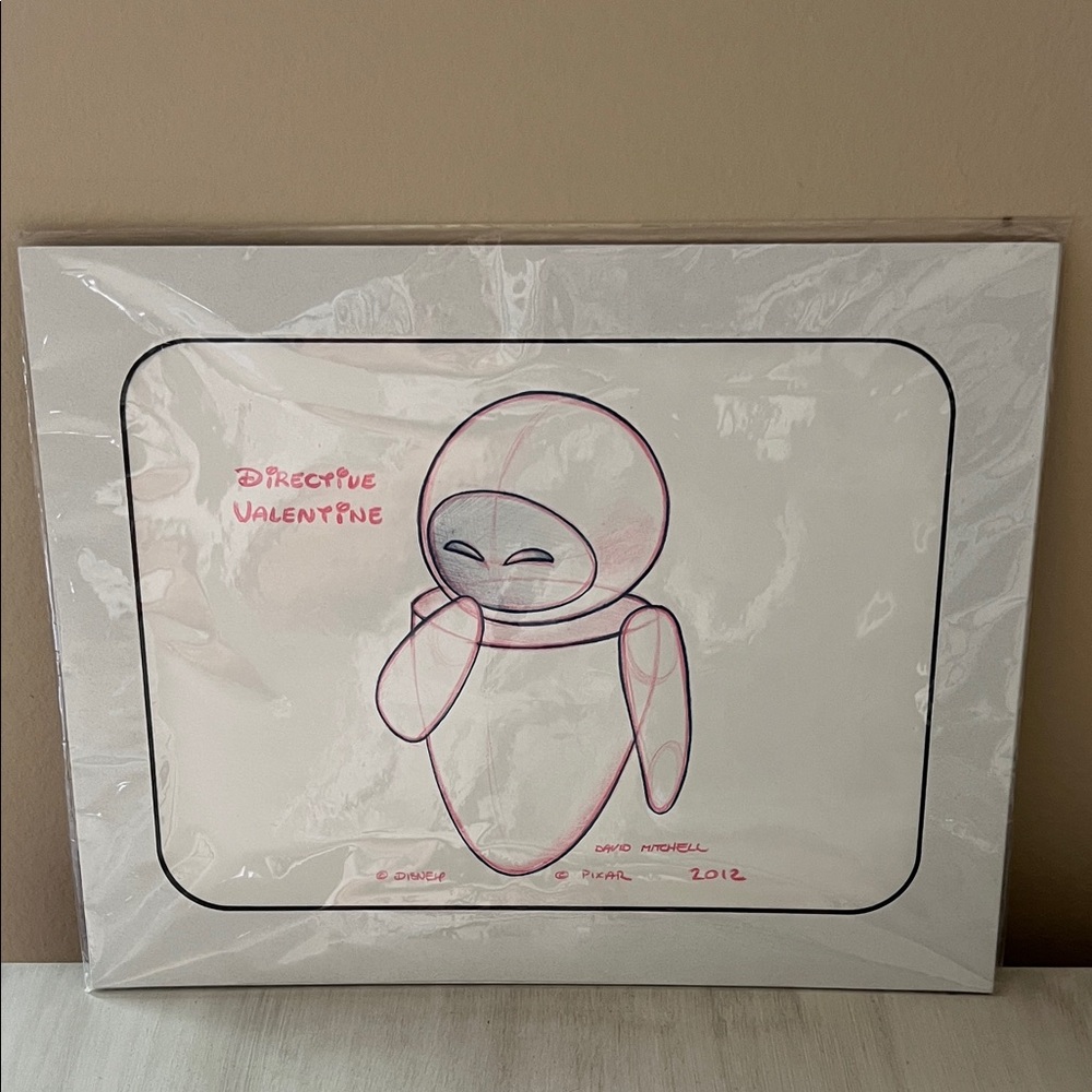 One of a kind Disney Art of Wall•E’s Eva from 2012 from Disney Artist